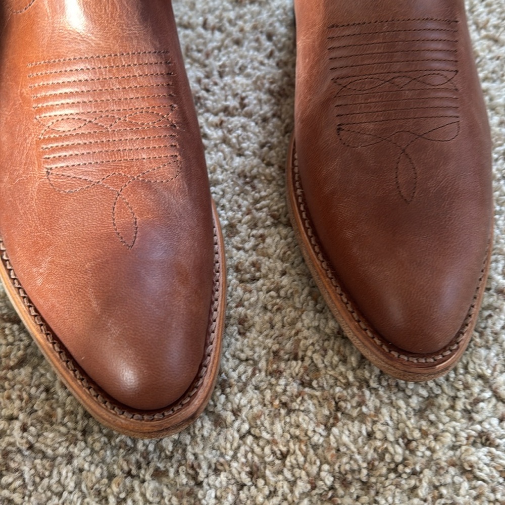 Tecovas Women's Brown Leather Boots - Picture 12 of 15